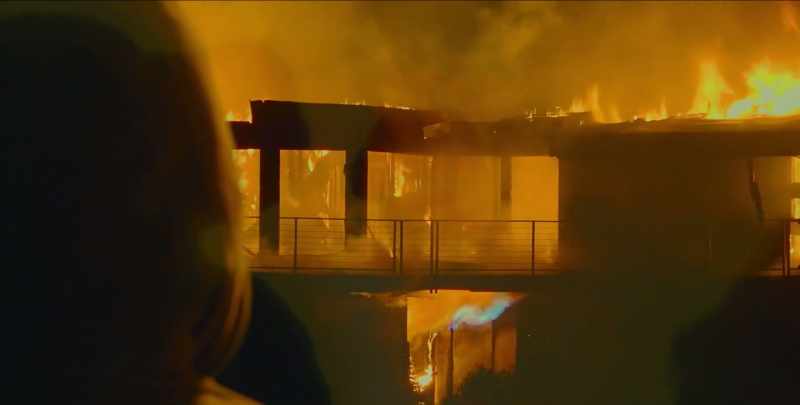 The building's landlord was badly burned