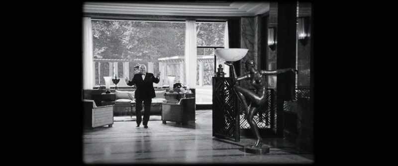 The butler shows you in