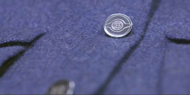 The buttons are an engraved Bentley wheel nut that would