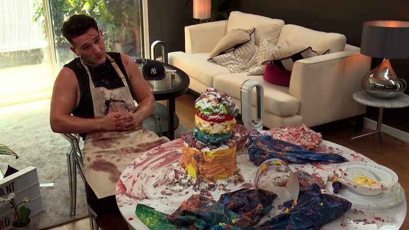 The cakes are, and in Joey's case