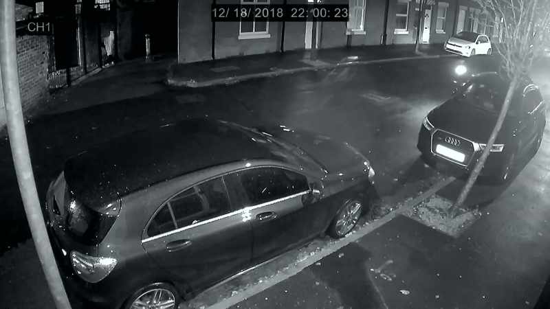 The camera captures the second kidnap victim