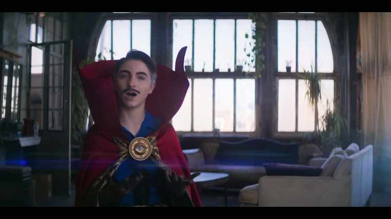 The cape definitely gives you a posture