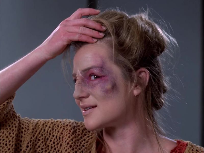 The Captain asked Dr Crusher to make it look like Joret mistreated me