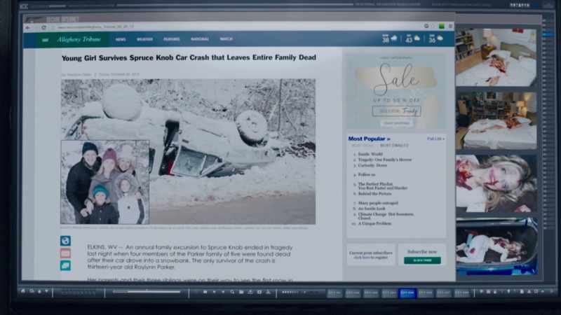 The car crash that killed her family