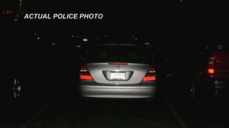 THE CAR WAS COVERED IN TREE DEBRIS, WHICH WAS INDICATIVE