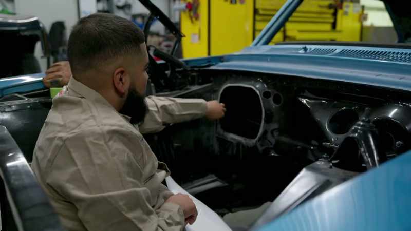 The car will not have its original AC back on it