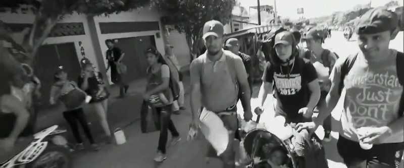 The caravan lurched forward
