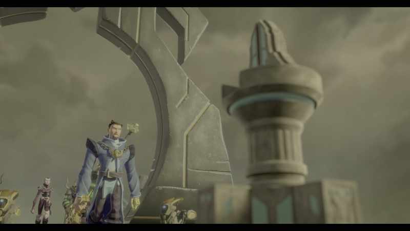 The castle's blasted Guardian