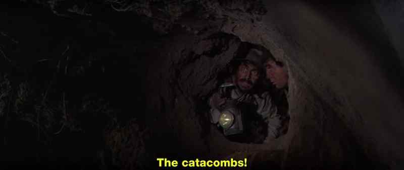 The catacombs!