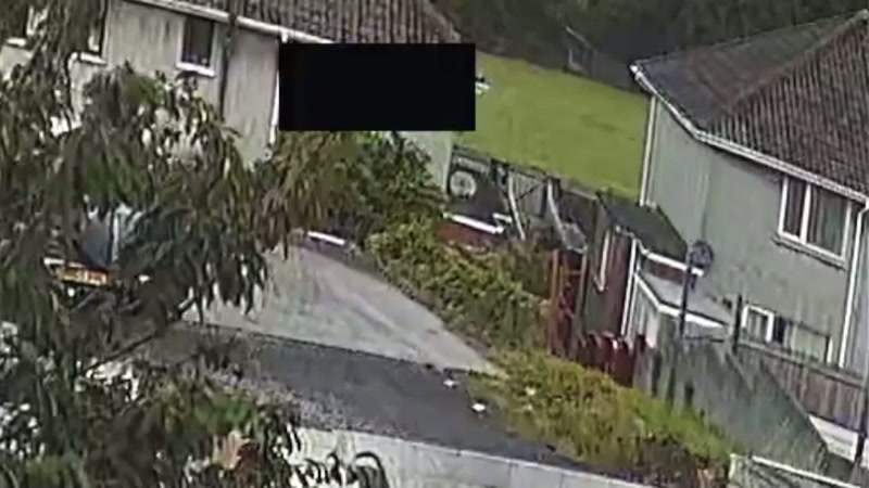 The CCTV in the daylight
