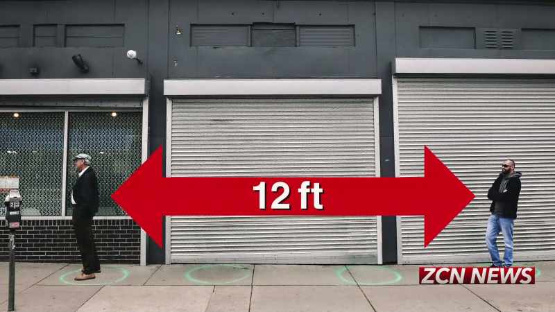 The CDC is recommending a 12-foot