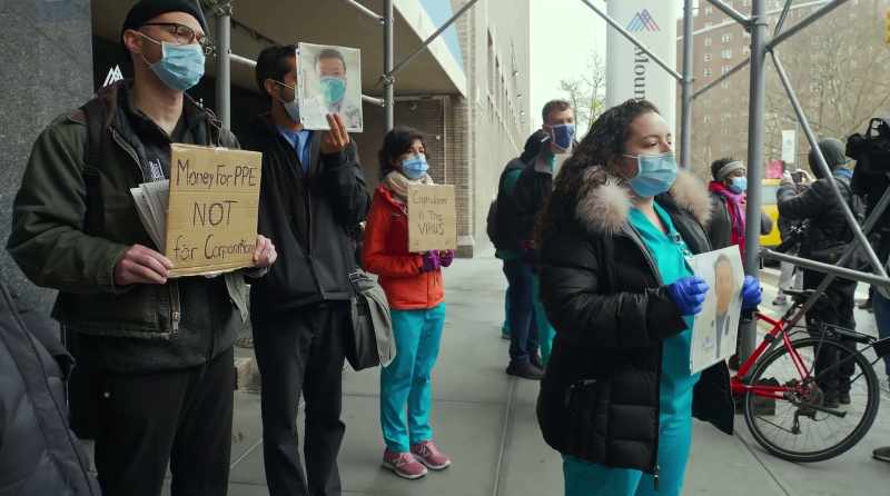 The CDC went as far as saying that if we didn't have a mask