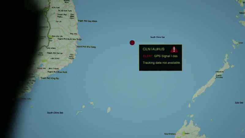 The Centauru We were tracking it to the Anambas Islands