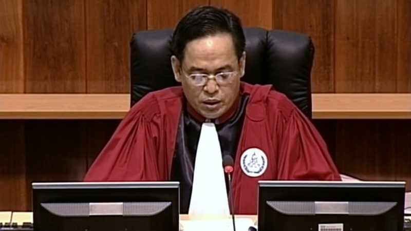 THE CHAMBER FINDS KANG KEK IEW GUILTY