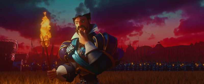 The champion who defeated the giant Gulliver