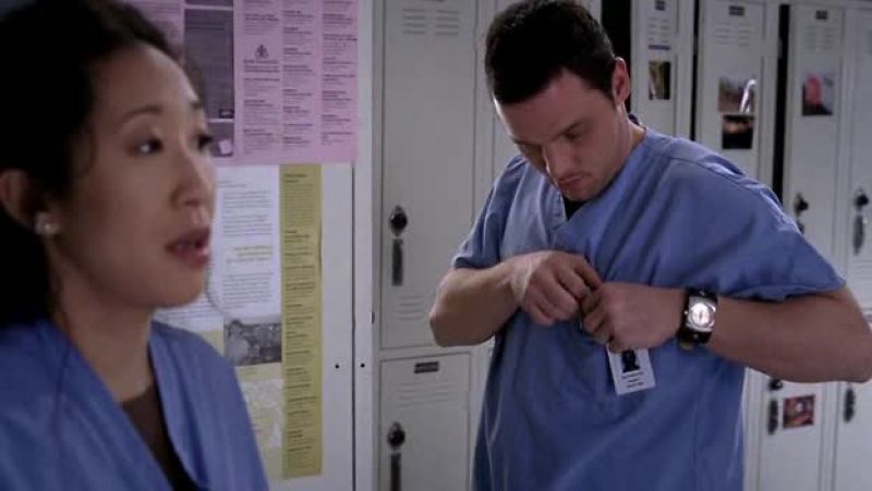 The chief is working on her, man