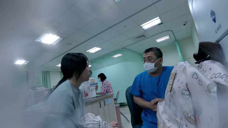 The child's breathing and pulse have stabilized for now