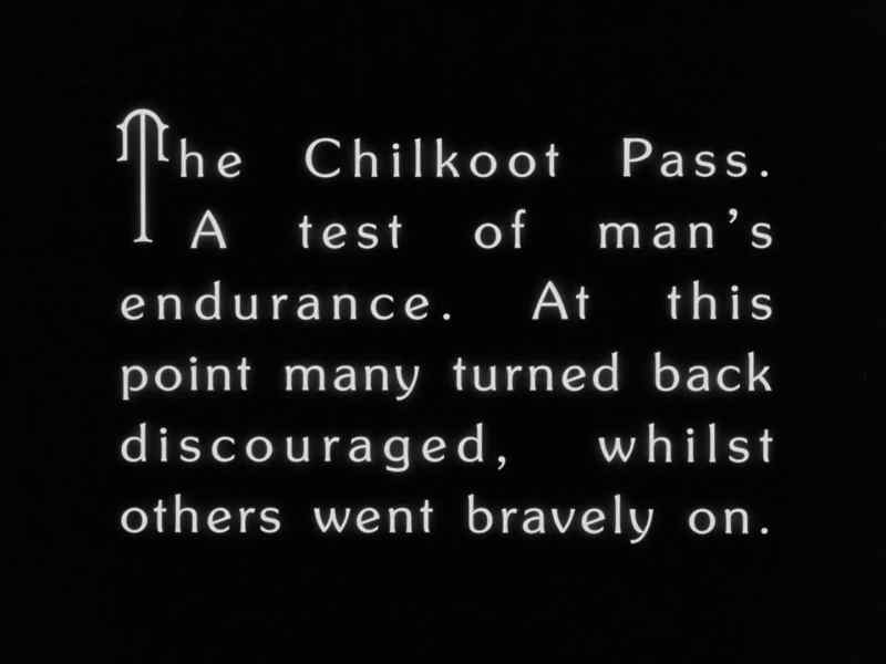 The Chilkoot Pass
