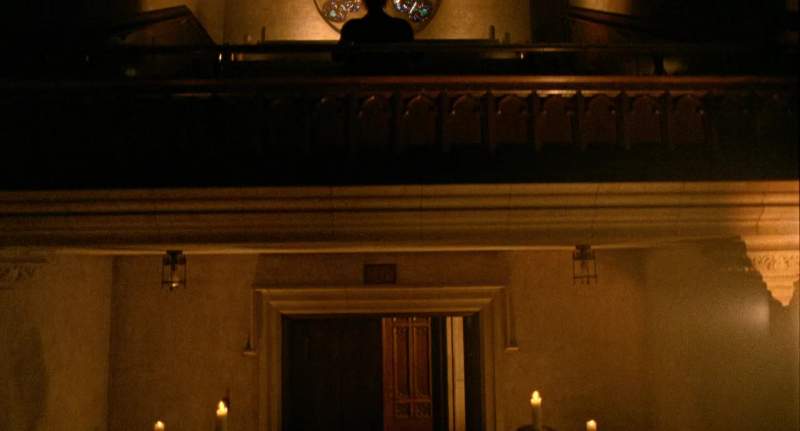 The church is closed for the night