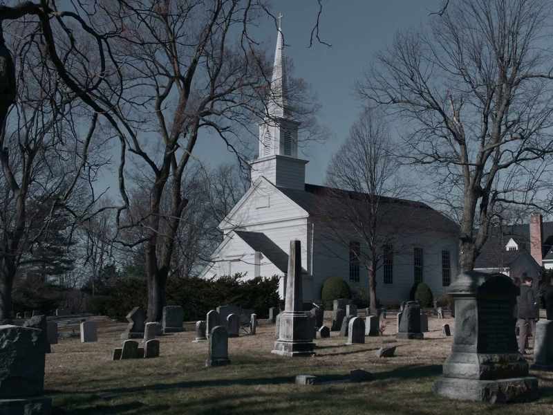The church was partially rebuilt