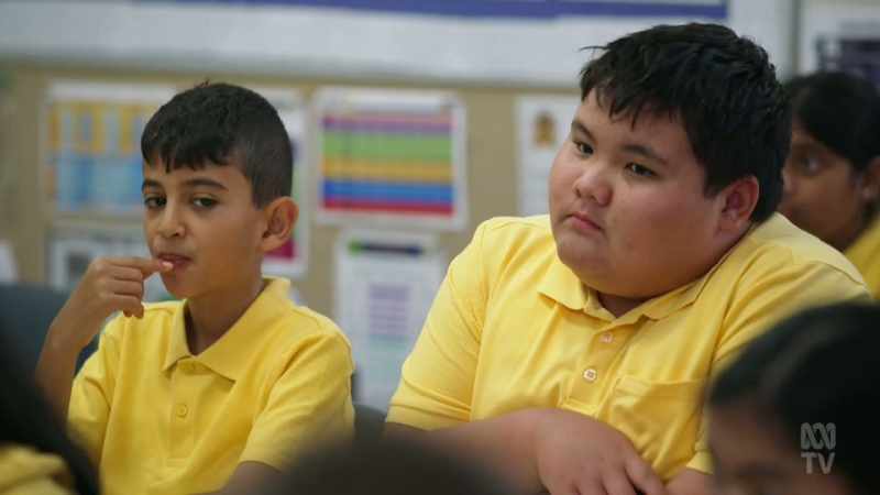 The class will separate themselves into two groups