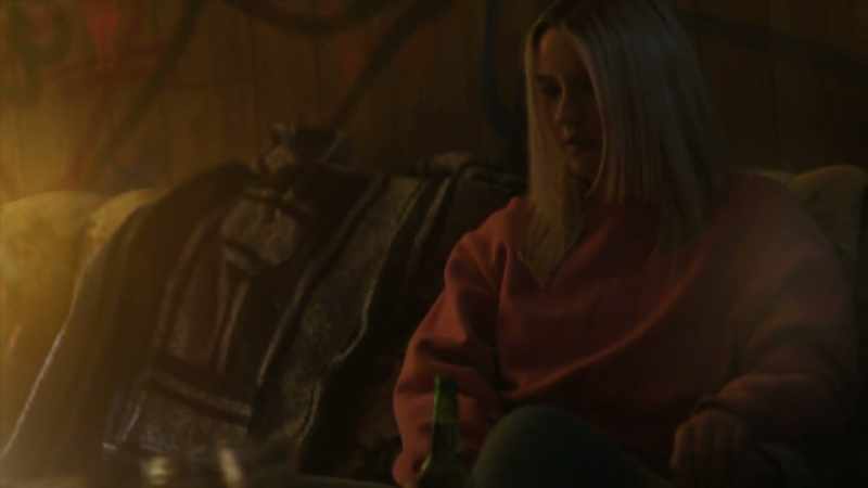The clear implication there was that she had ended up in the river