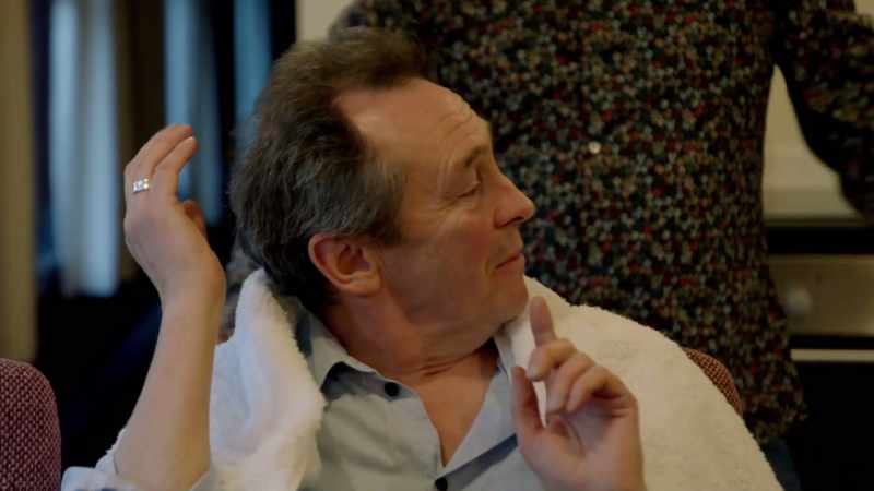 The coiffeur to a half-wit, really, and a spray can