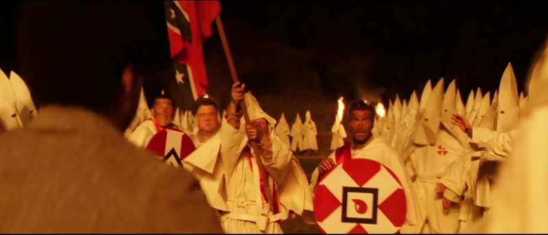 The color guard is colored
