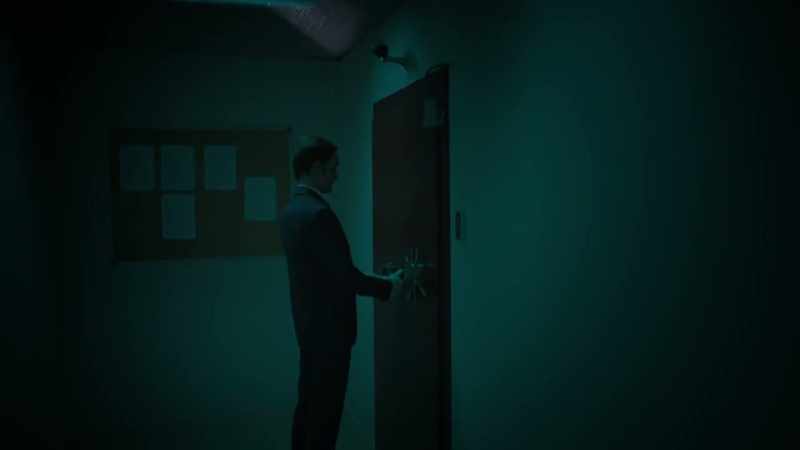 The combination lock on the vault door