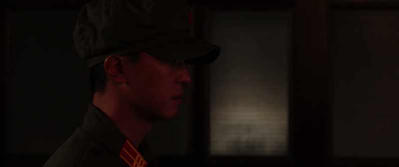 The commander will return from his office soon