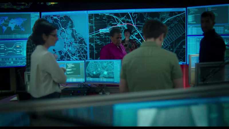 The comms plane is showing that there are two phone jammers down there