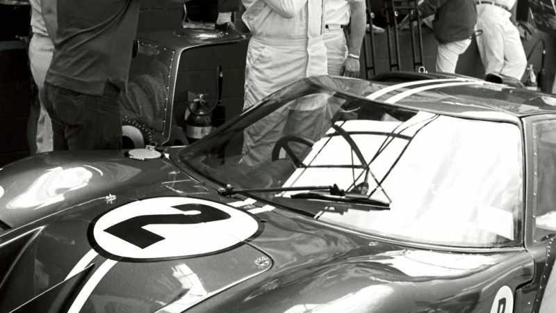 The competition would be between the old GT40 MKII-B