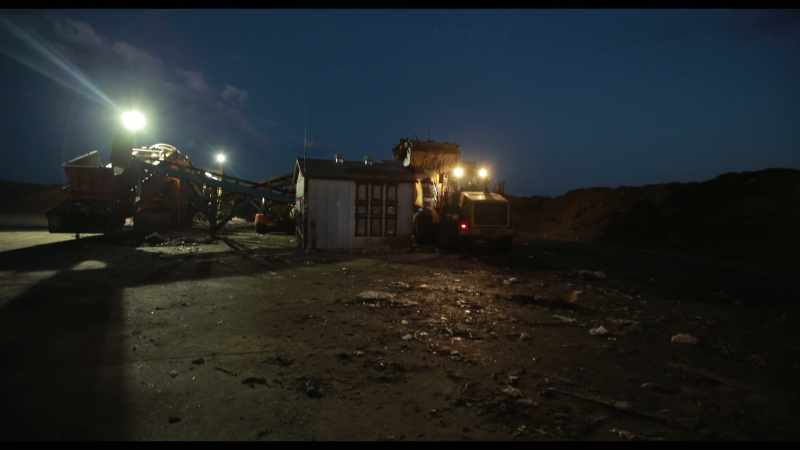 The compost arrives