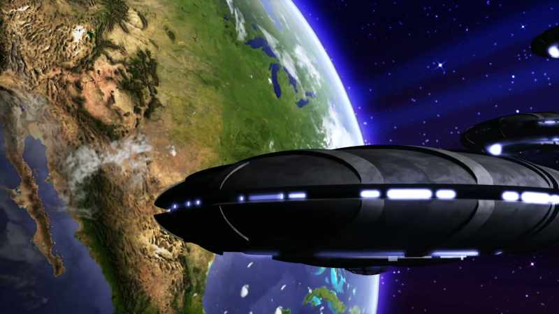 The conclusion was that the flying saucers