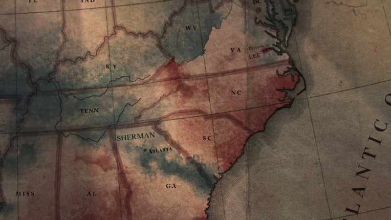 The Confederate Army and the civilians