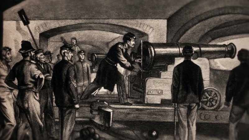 The Confederates decide to ask Major Anderson