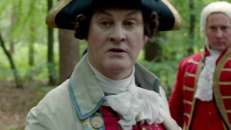 The confounded musket! The sight ain't true