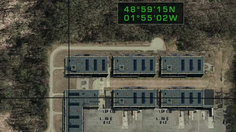 The coordinates are 48-59-15 north