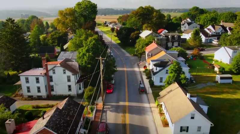 The county itself is the second largest