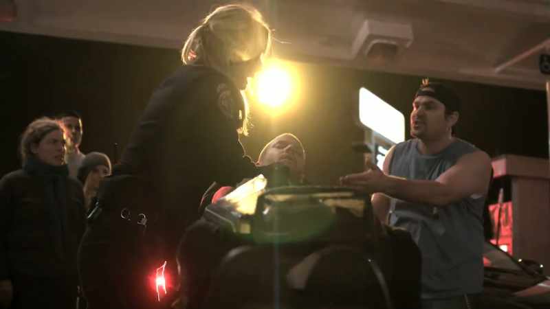The cpr you gave him for ten minutes or so
