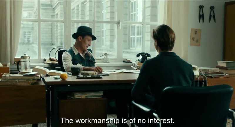 The craftsmanship execution is uninteresting