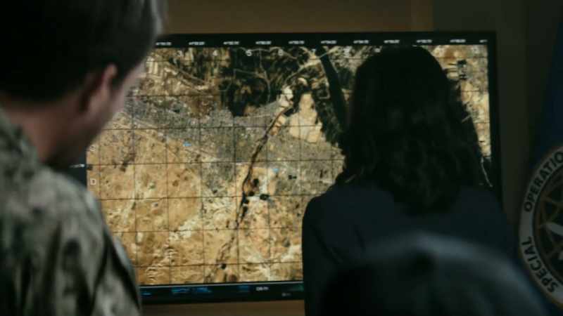 The crash site is just outside of Al-Qa'im