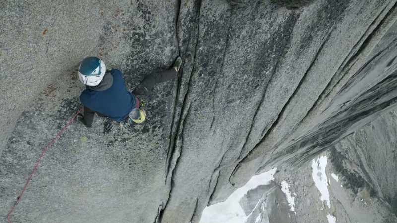 The crux is hard, at the top