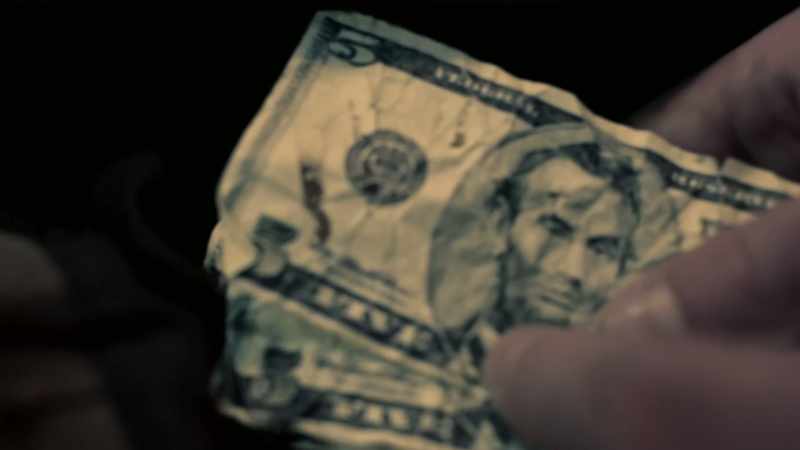 The currency obviously had been washed and dried