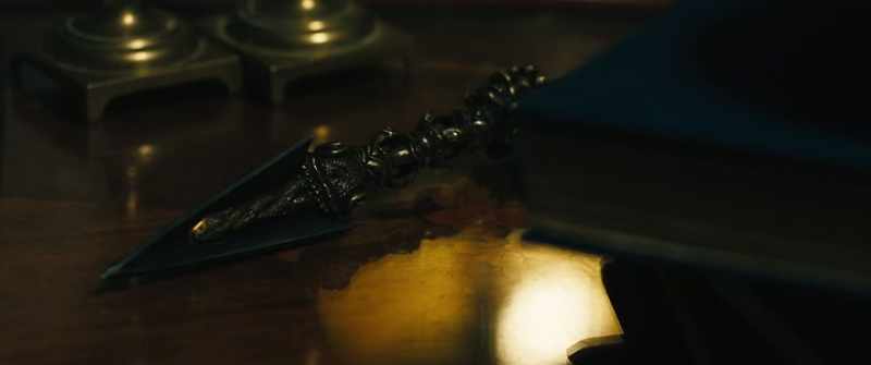 The dagger is strong enough to pierce illusions