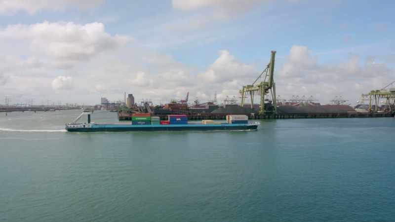 The deep waters enable the biggest vessels in the world