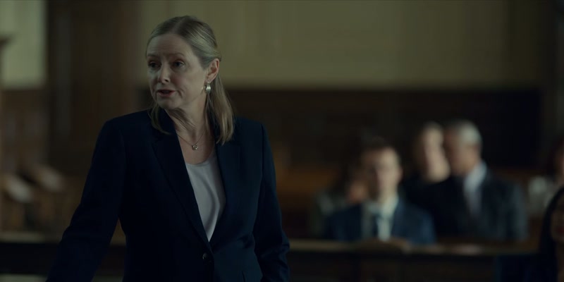 The defendant is known to drive her car to and from work