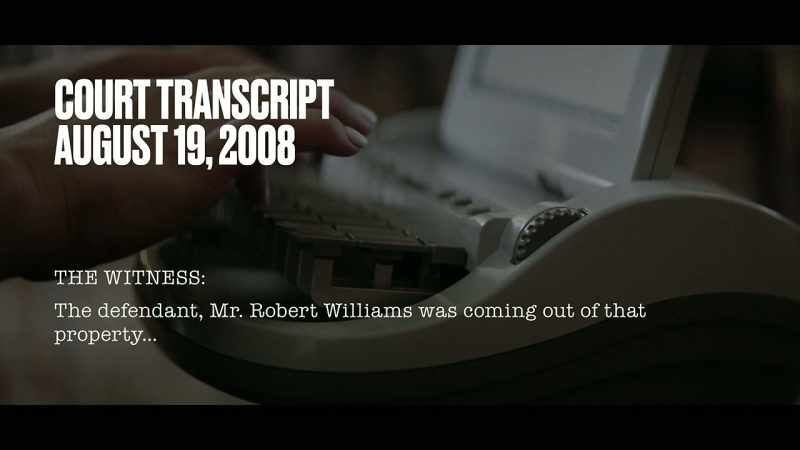 The defendant, Mr. Robert Williams
