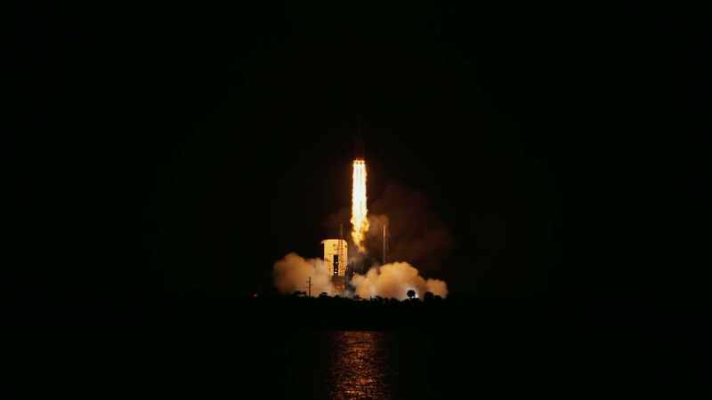 The Delta IV Heavy is a very slow rocket