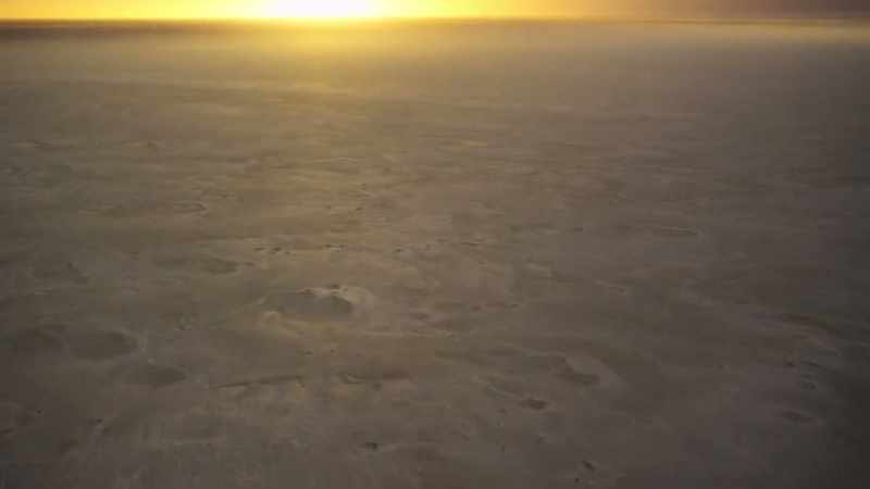 The desert of central Australia